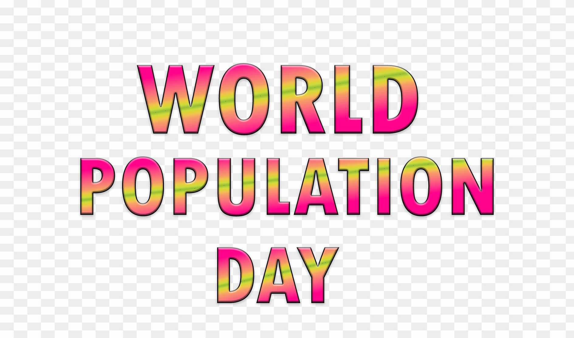 World Population Day Png