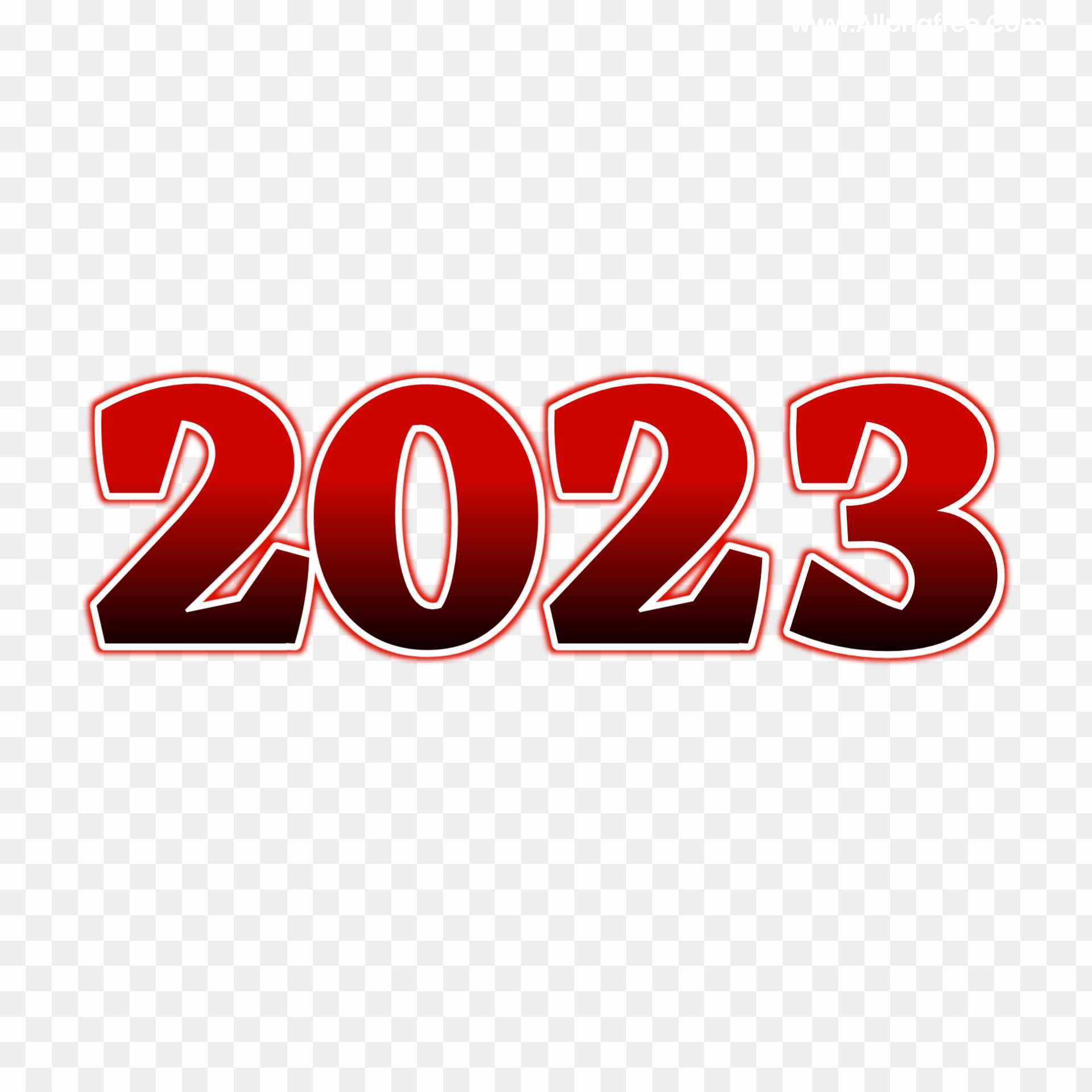 2023 text number PNG images download