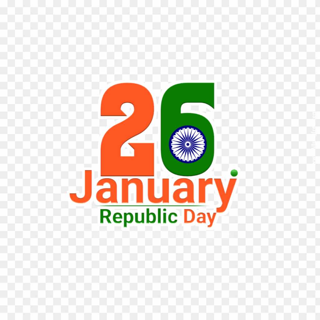 26 January Republic Day PNG image 