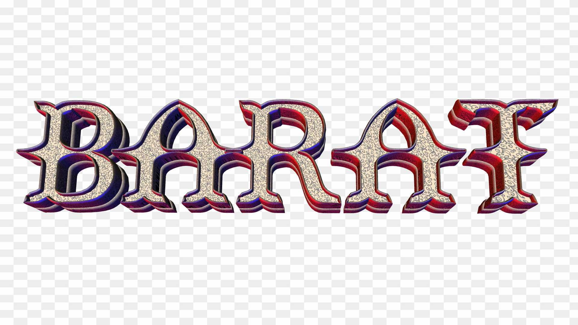Bharat logo png_ wedding Barat 3D text PNG
