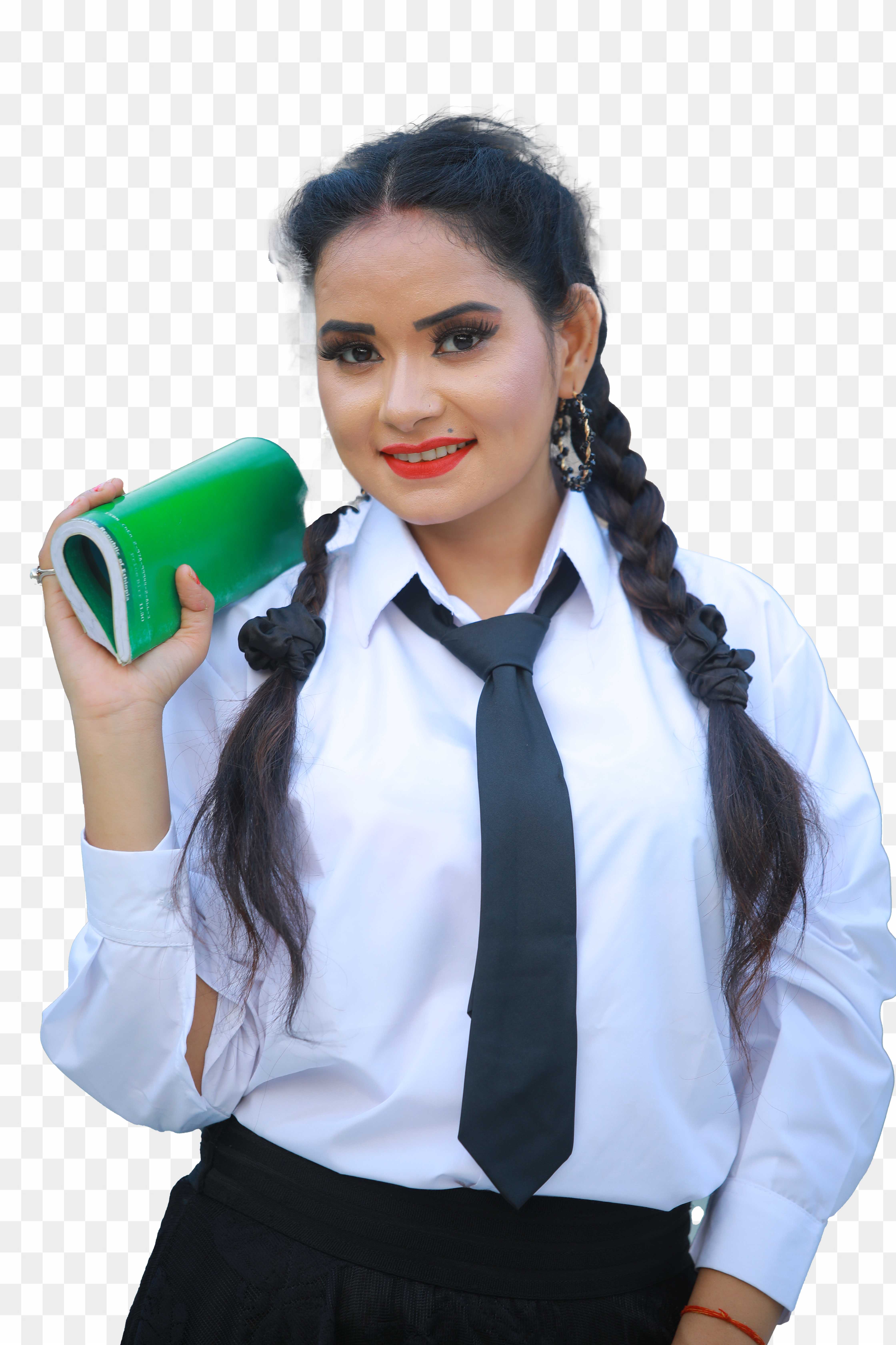 Cute school girl png_ bhojpuri actress HD PNG images download