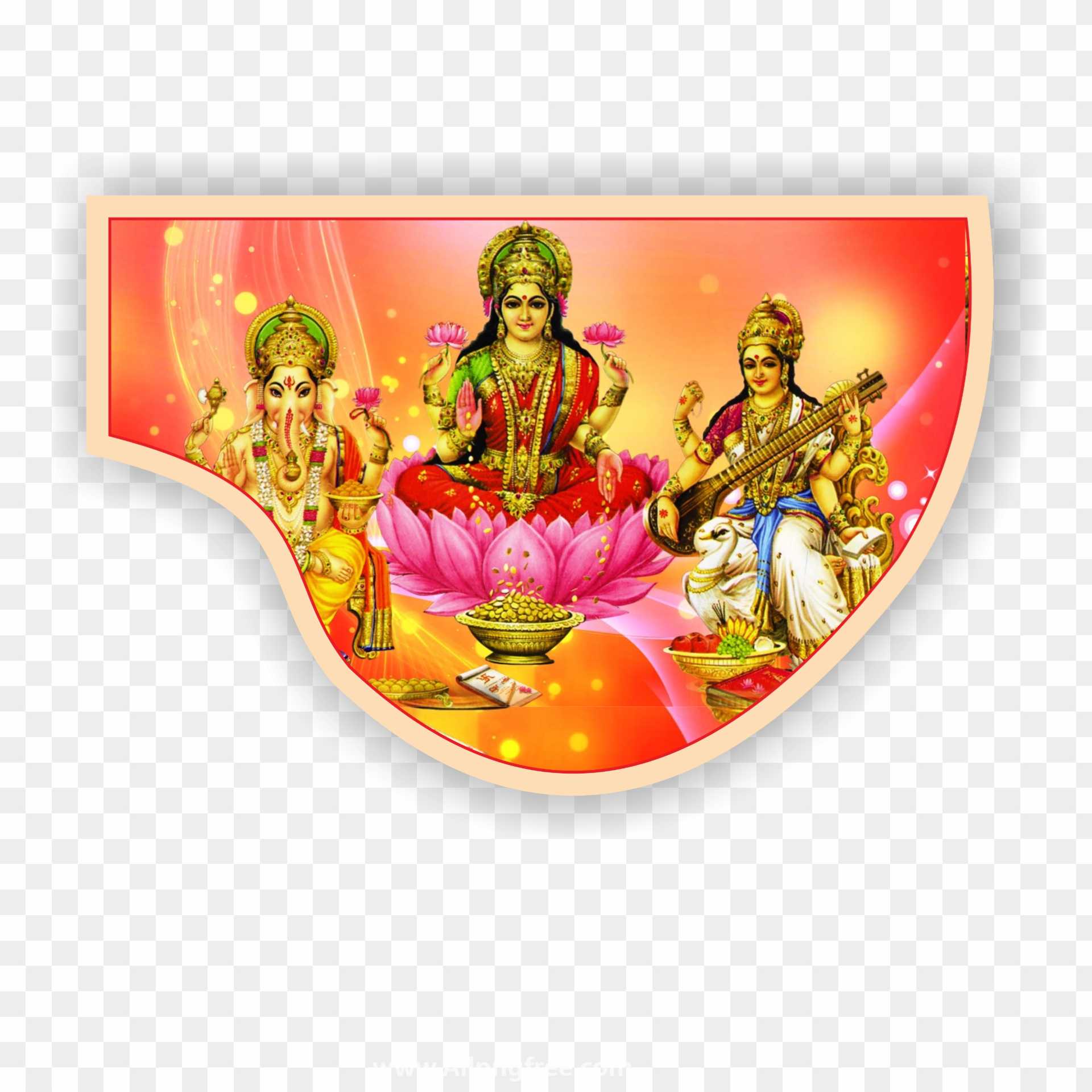 Diwali Lakshmi Ganesh God PNG transparent images download