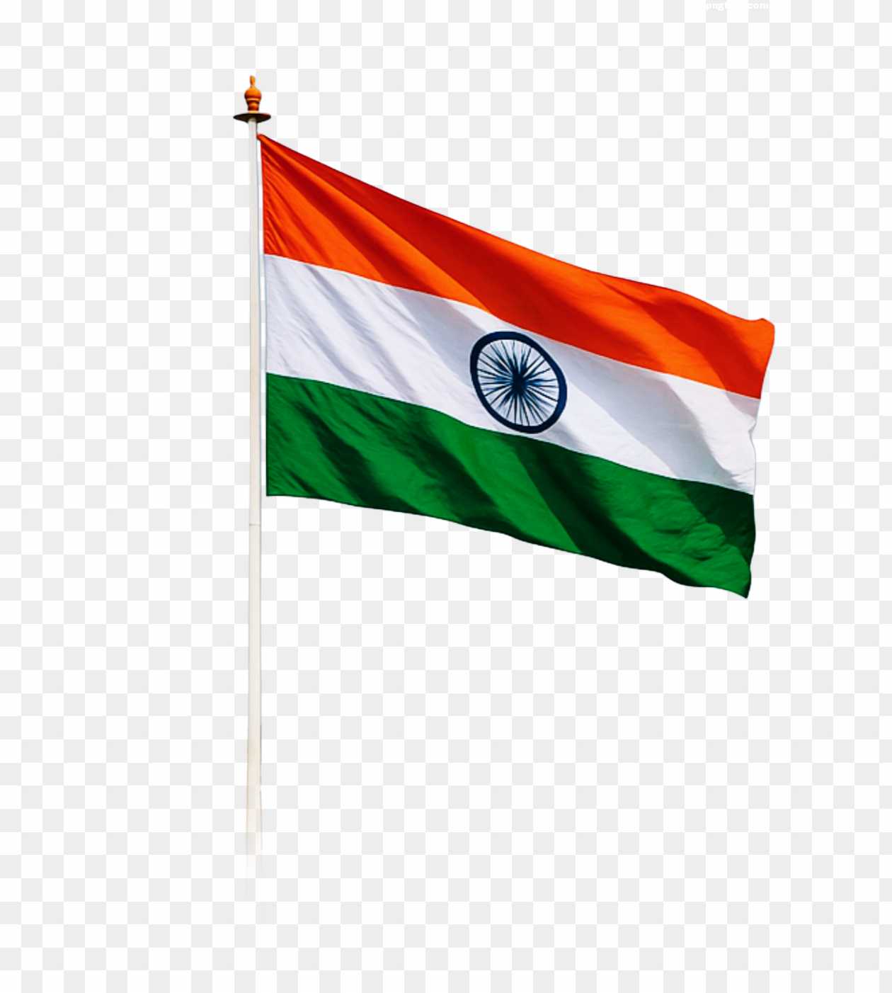 Download Indian Flag PNG (Tiranga) – Free HD Image with Transparent Background