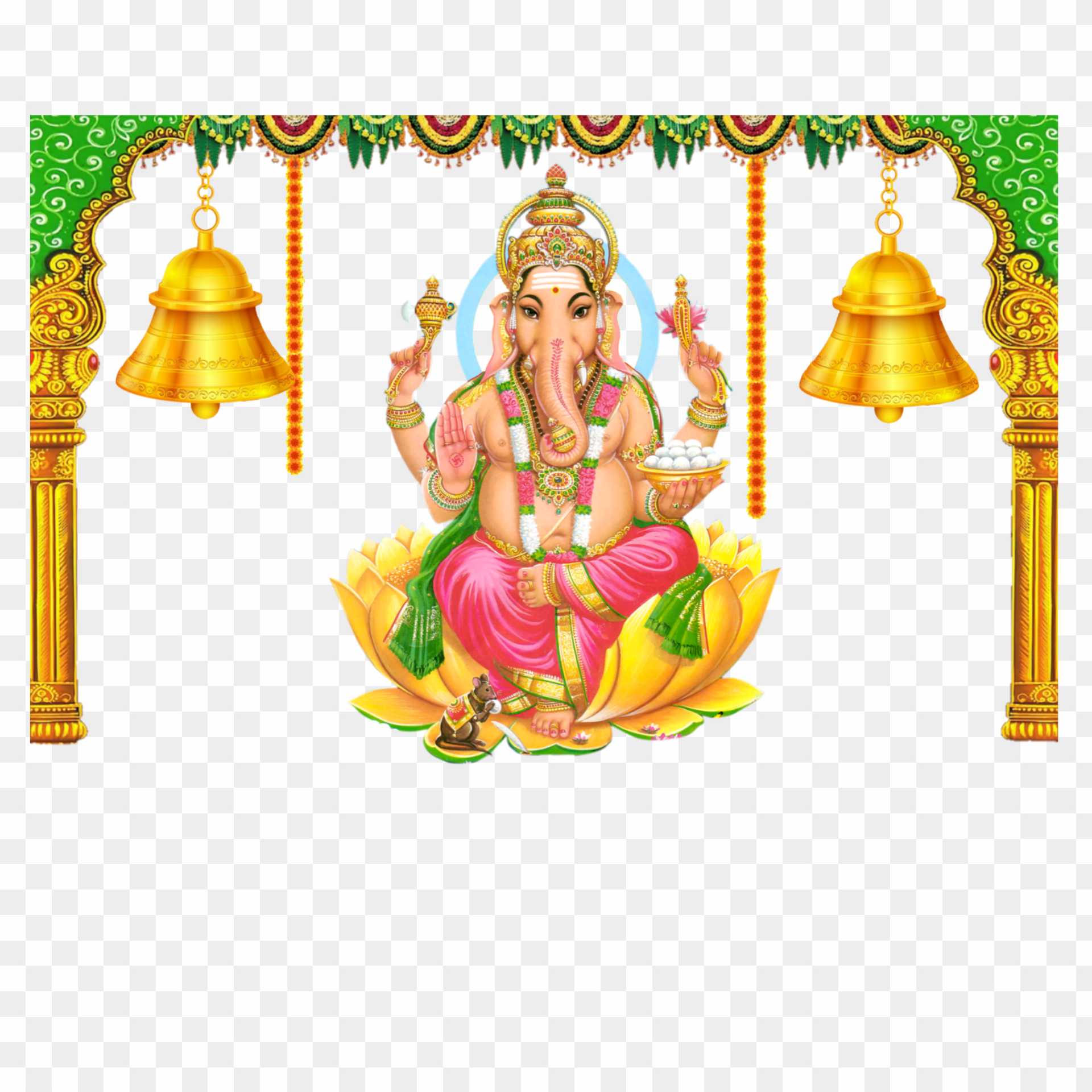 Ganesh Ganpati Bappa HD PNG transparent images download