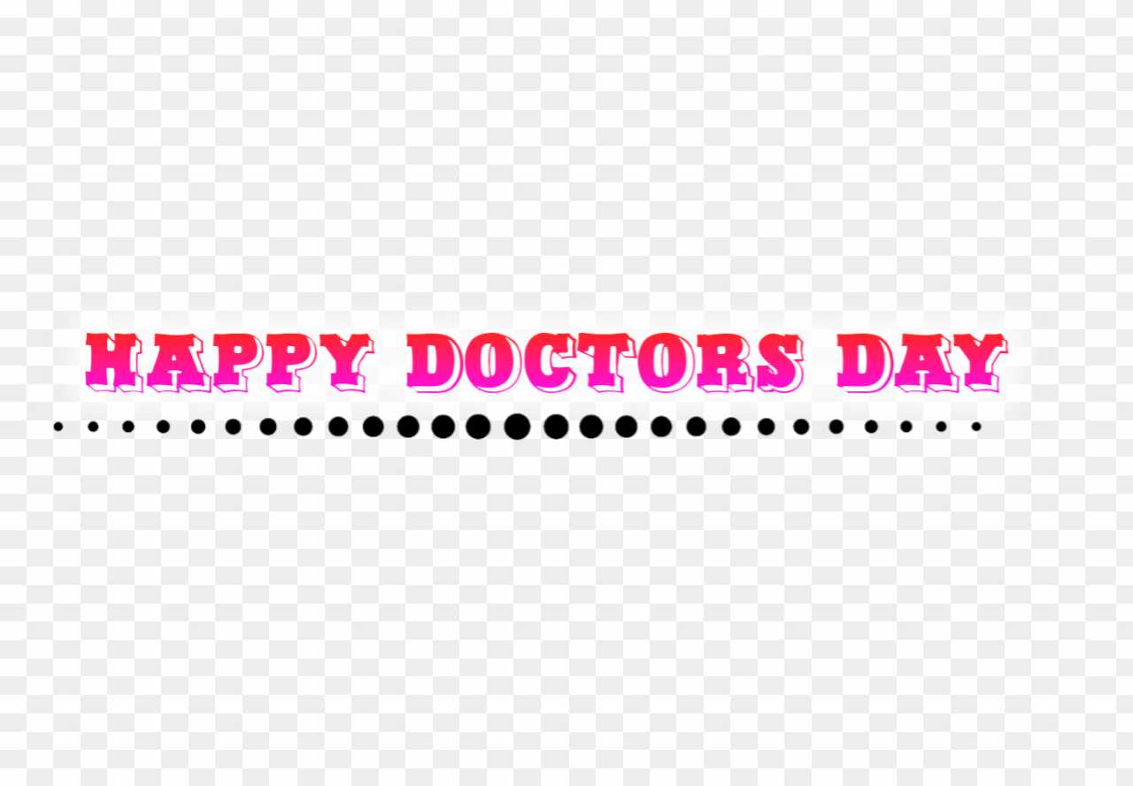 Happy doctor day png 