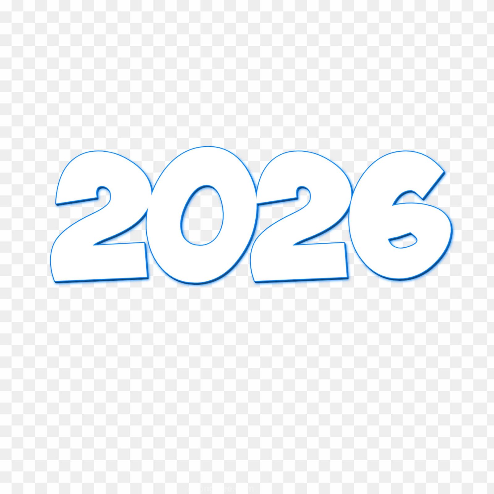 Happy New Year 2026 PNG Image | Free Download