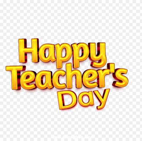 Happy Teacher Day PNG transparent images free download 