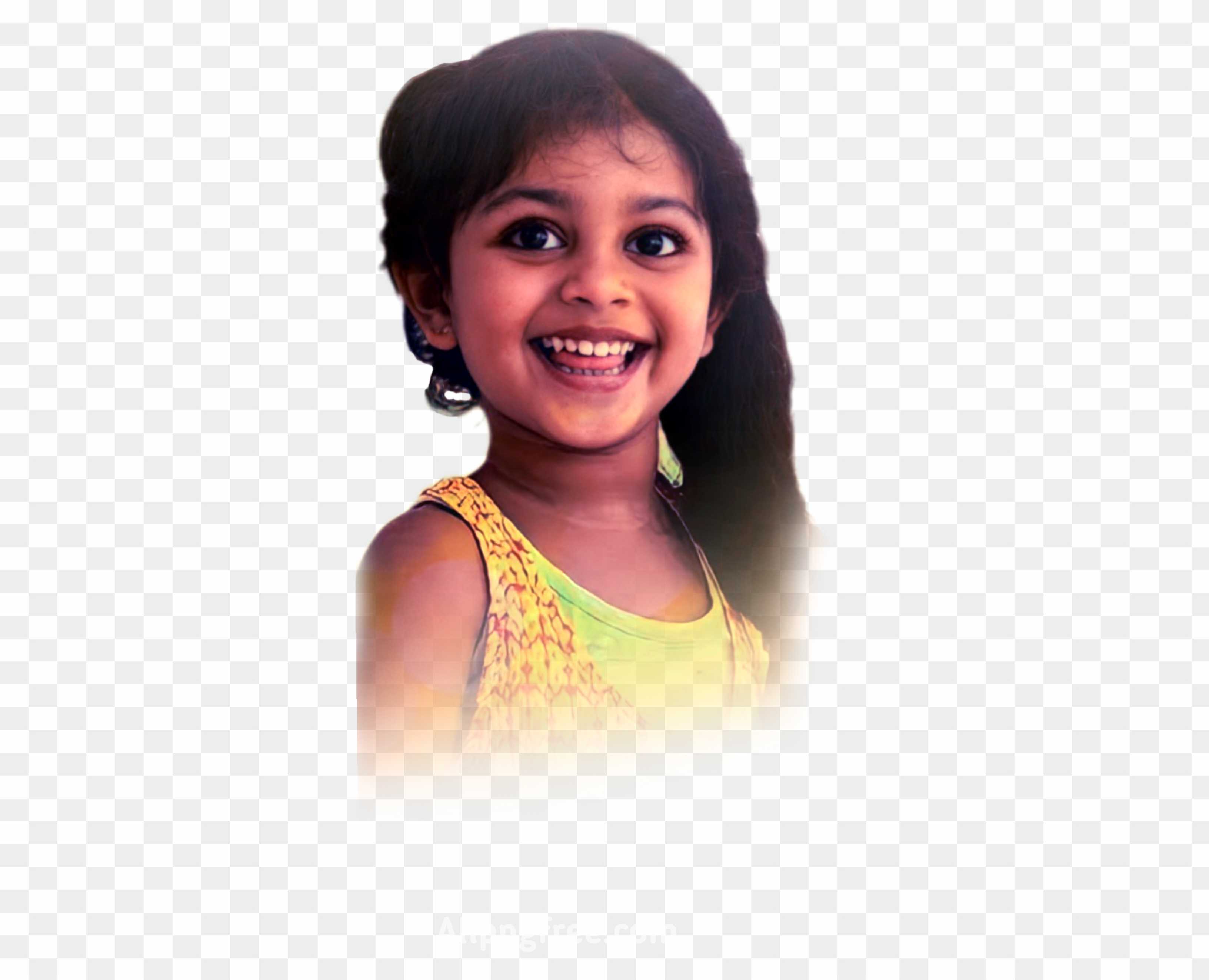 Indian cute children girl png