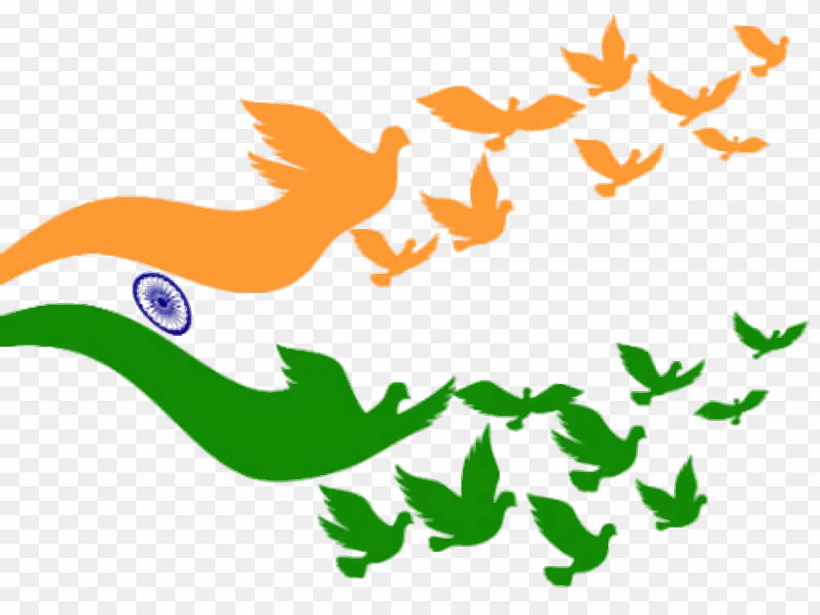 Indian flag editing PNG images