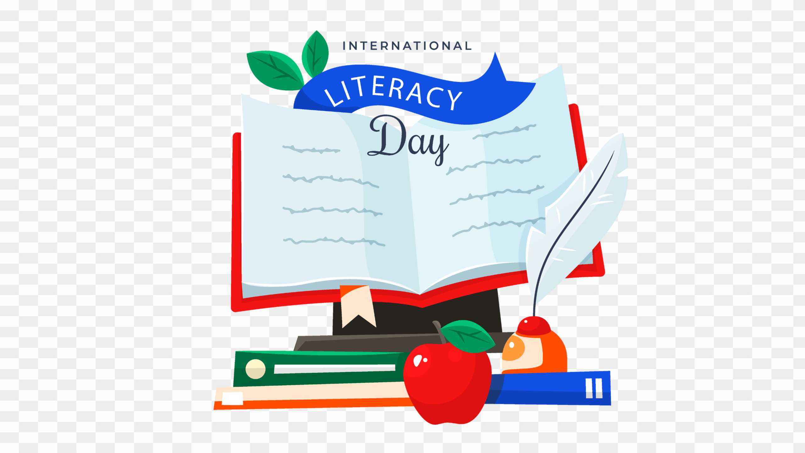 International literacy Day png 
