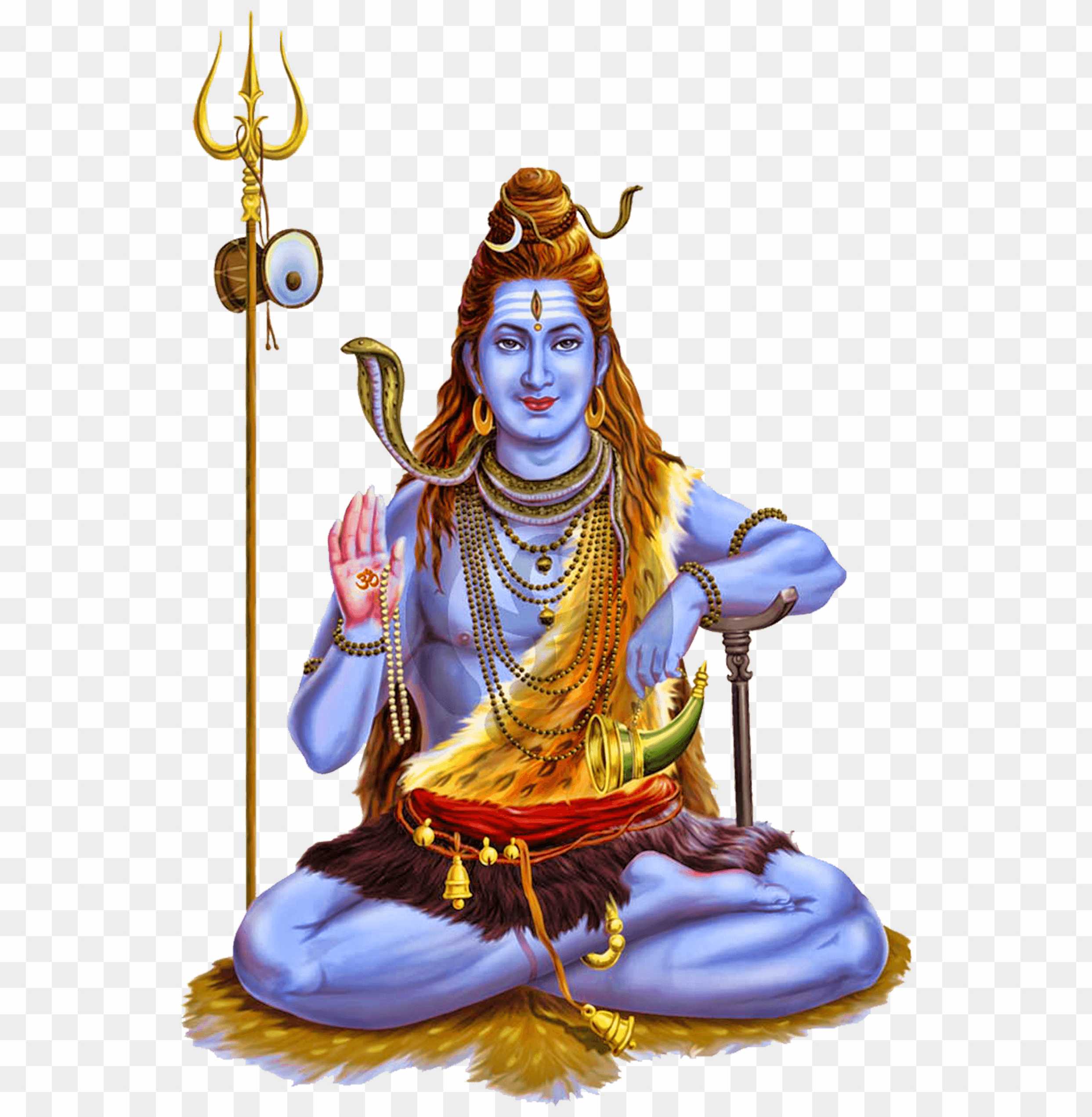 Lord Shiva PNG, Gods PNG, Mahakal png, Lord Shiva PNG Transparent Images