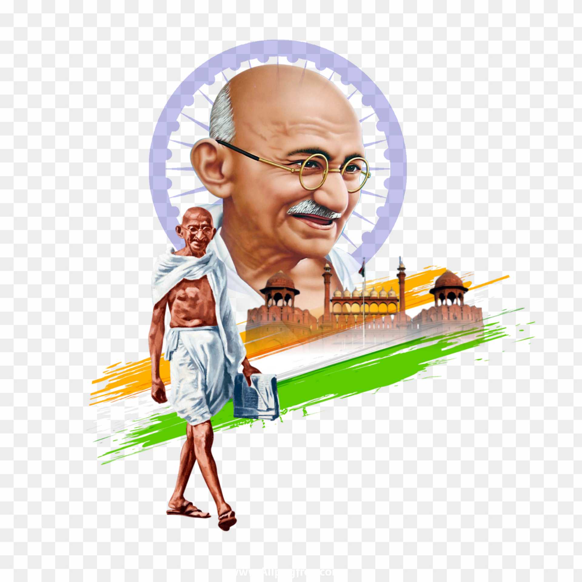 Gandhi ji png images download transparent background PNG cliparts free download AllPNGFree