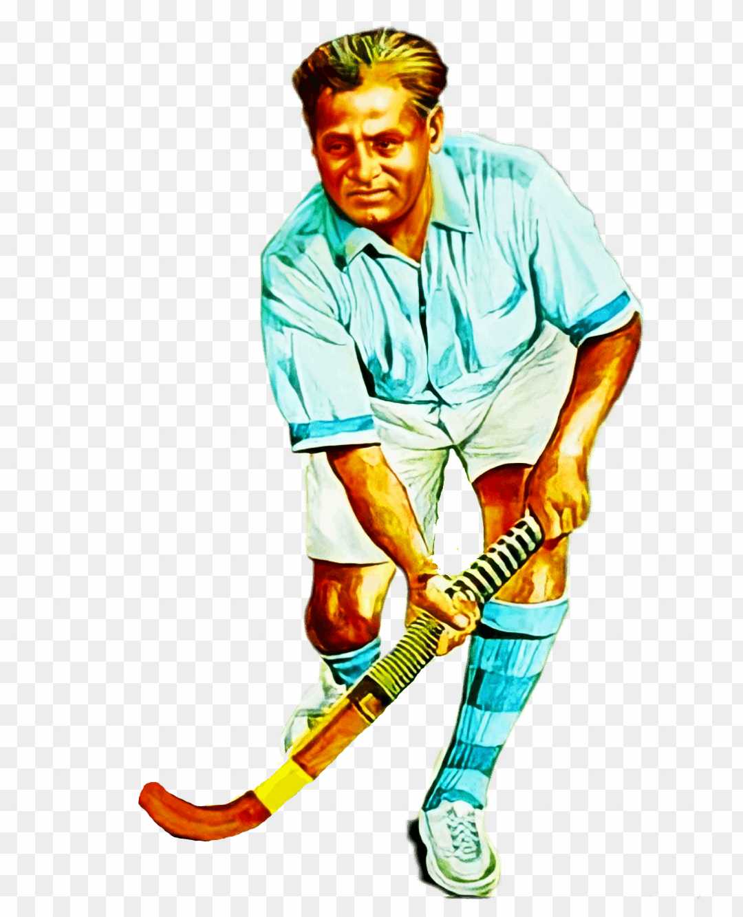 Major Dhyan Chand hd png images download 