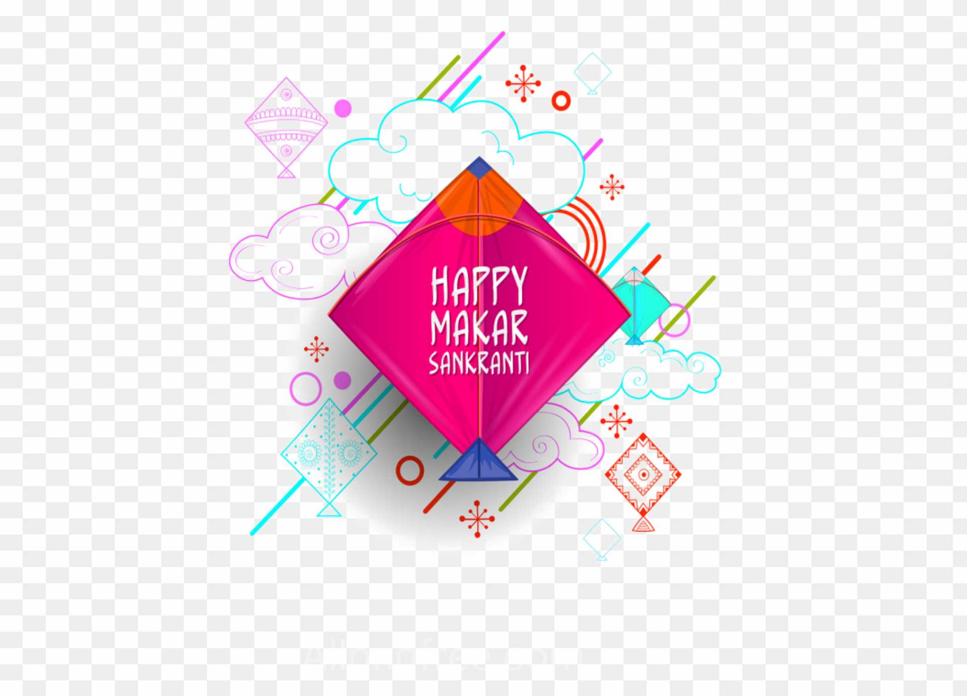 Makar Sankranti editing png