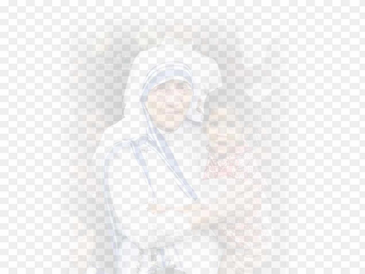 Mother Teresa background editing png 