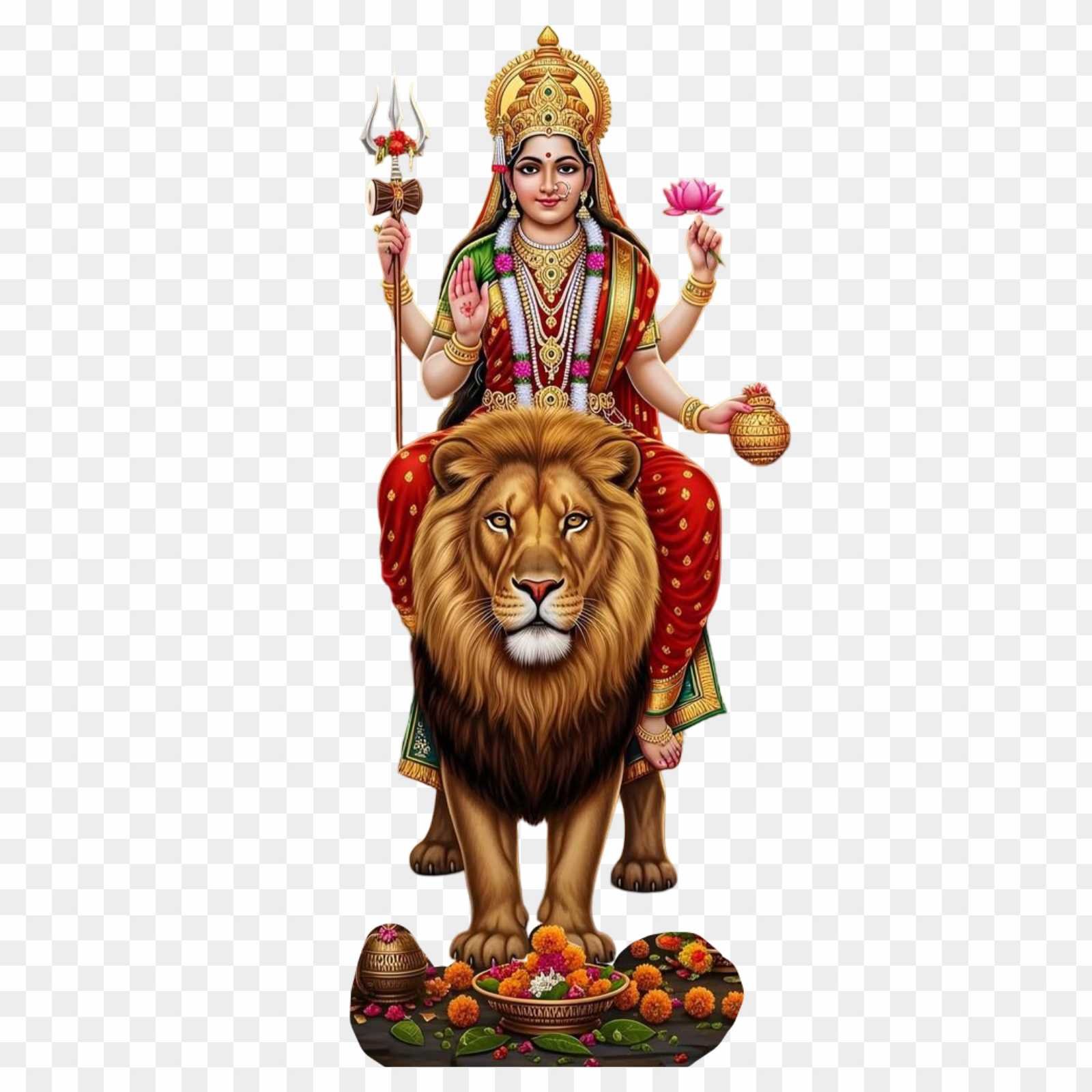 Navratri editing Durga man PNG image download