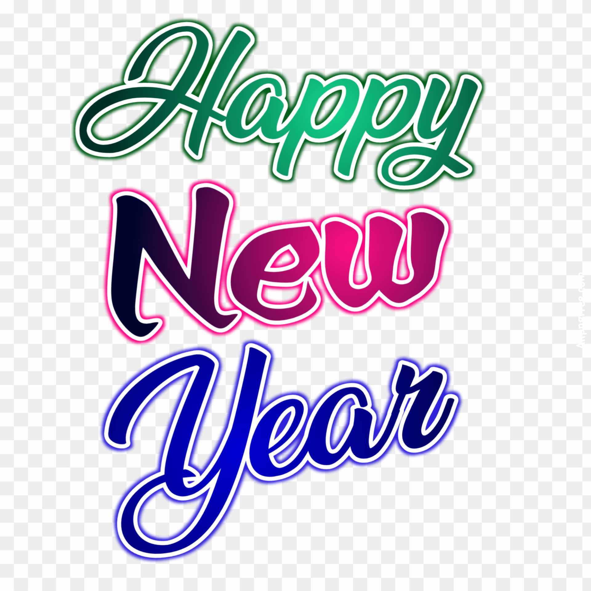 New Year PNG Transparent Images Free