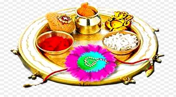 Raksha bandhan Thali png transparent image 