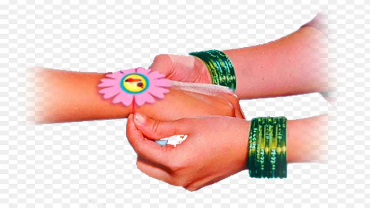 Rakshabandhan png_ Rakshabandhan sister and brother hand png images 