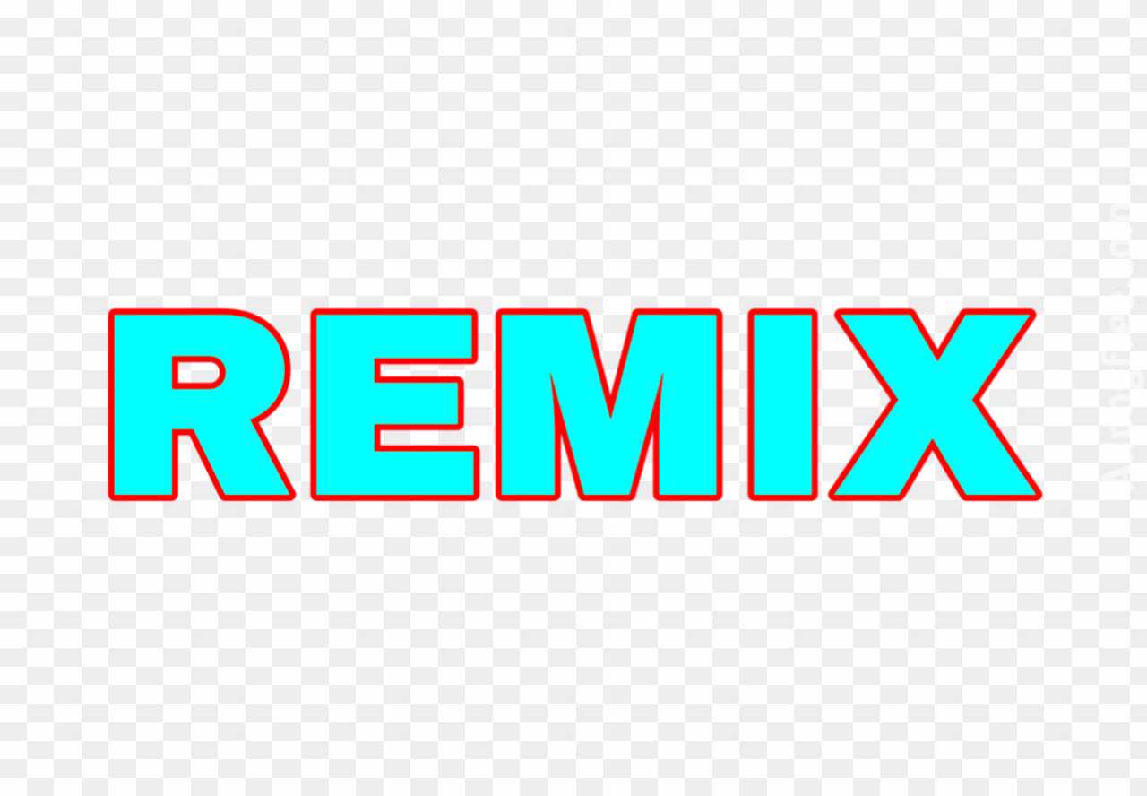 Remix text png images