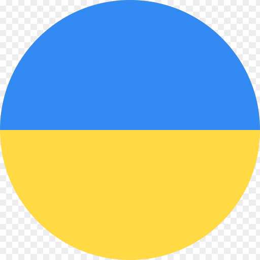 Ukraine flag editng shape png images
