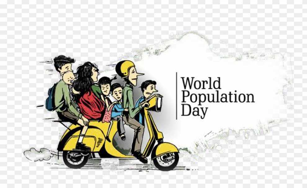 World Population Day easy drawing for kids step by step. - YouTube