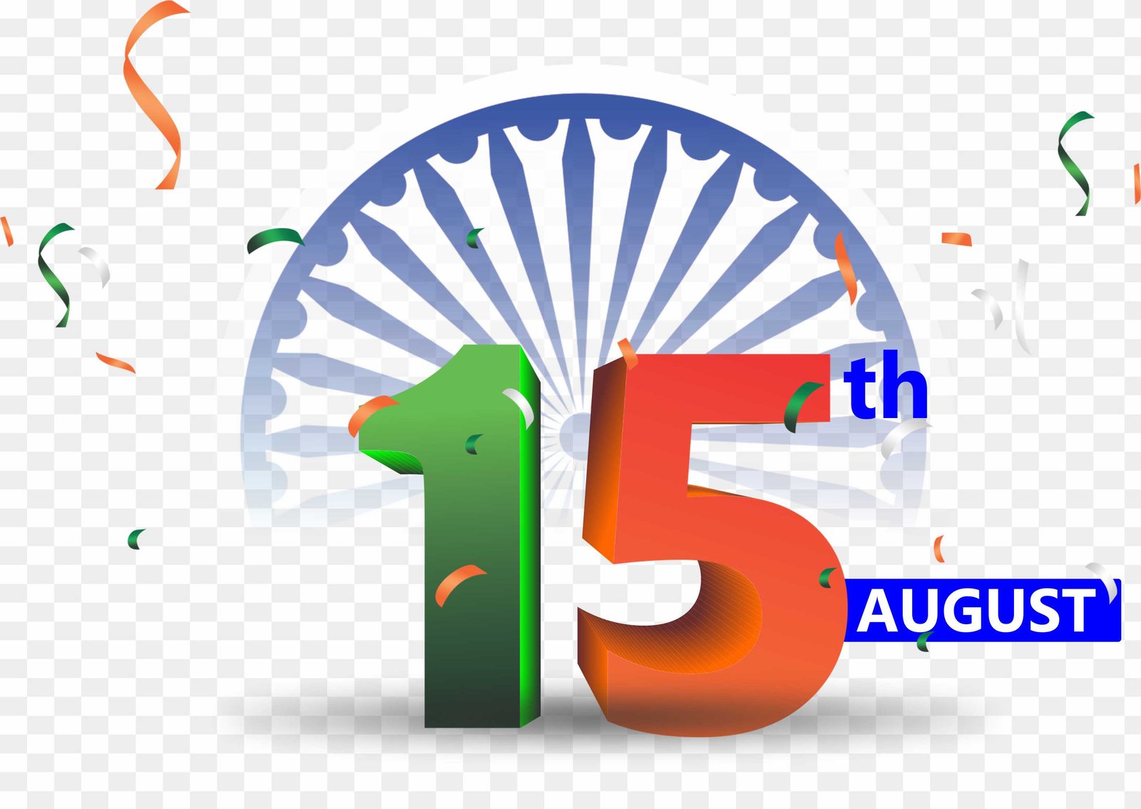 15 August png images