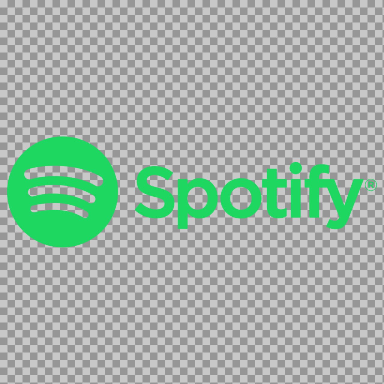 Spotify Logo PNG with Wordmark Download