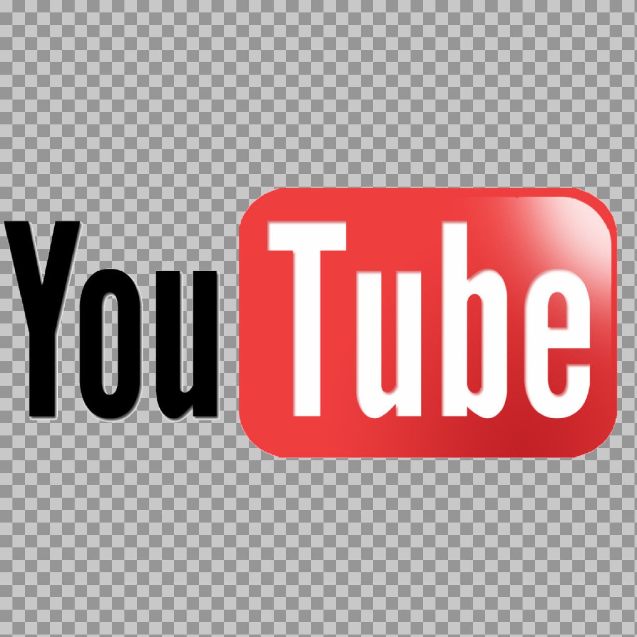 YouTube Logo PNG Download | Classic YouTube Wordmark