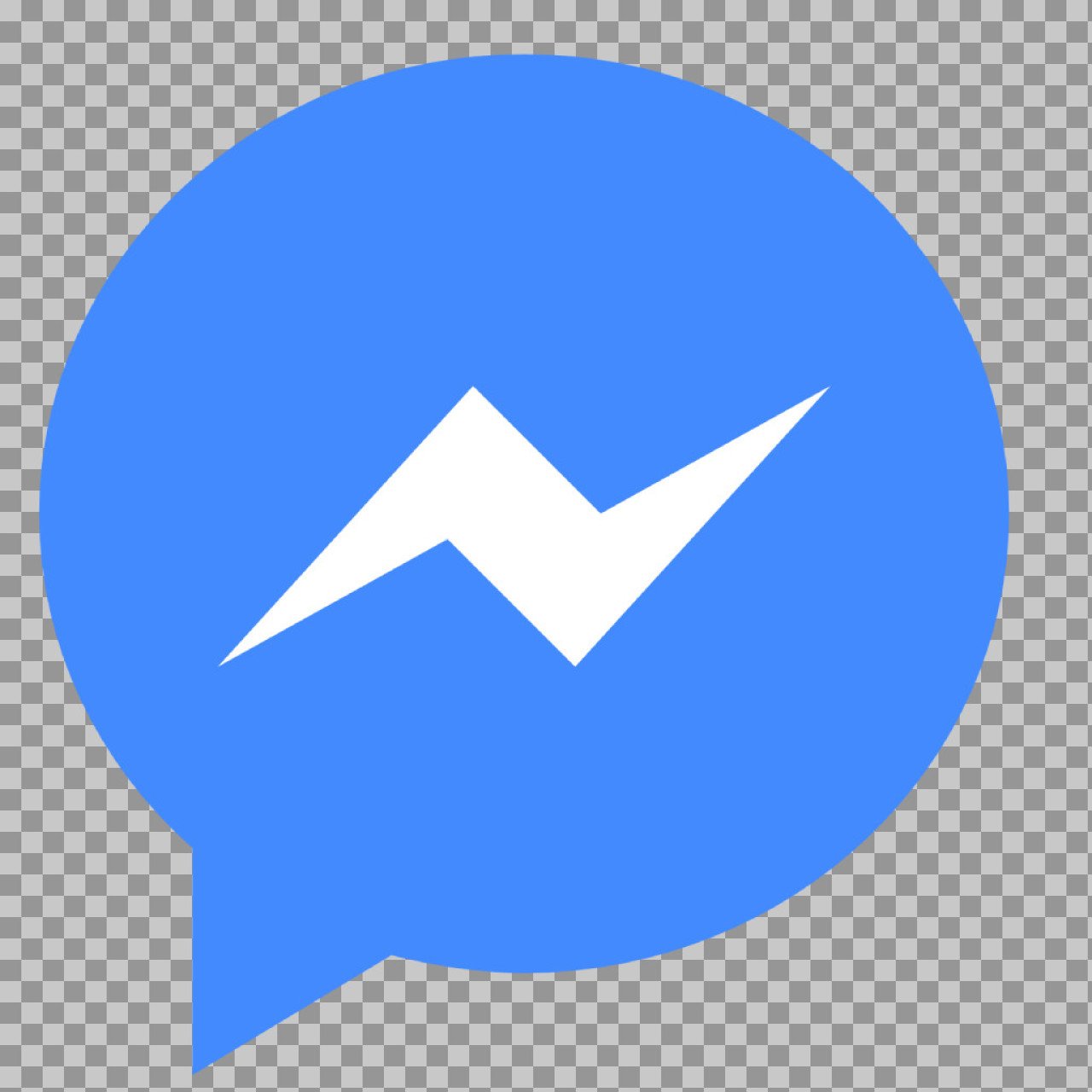 Facebook Messenger Logo PNG Transparent Background