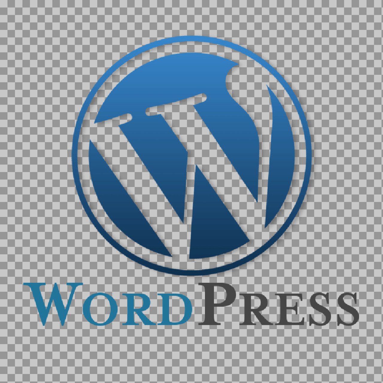 WordPress Logo PNG Download – Official WP Logo Transparent Image