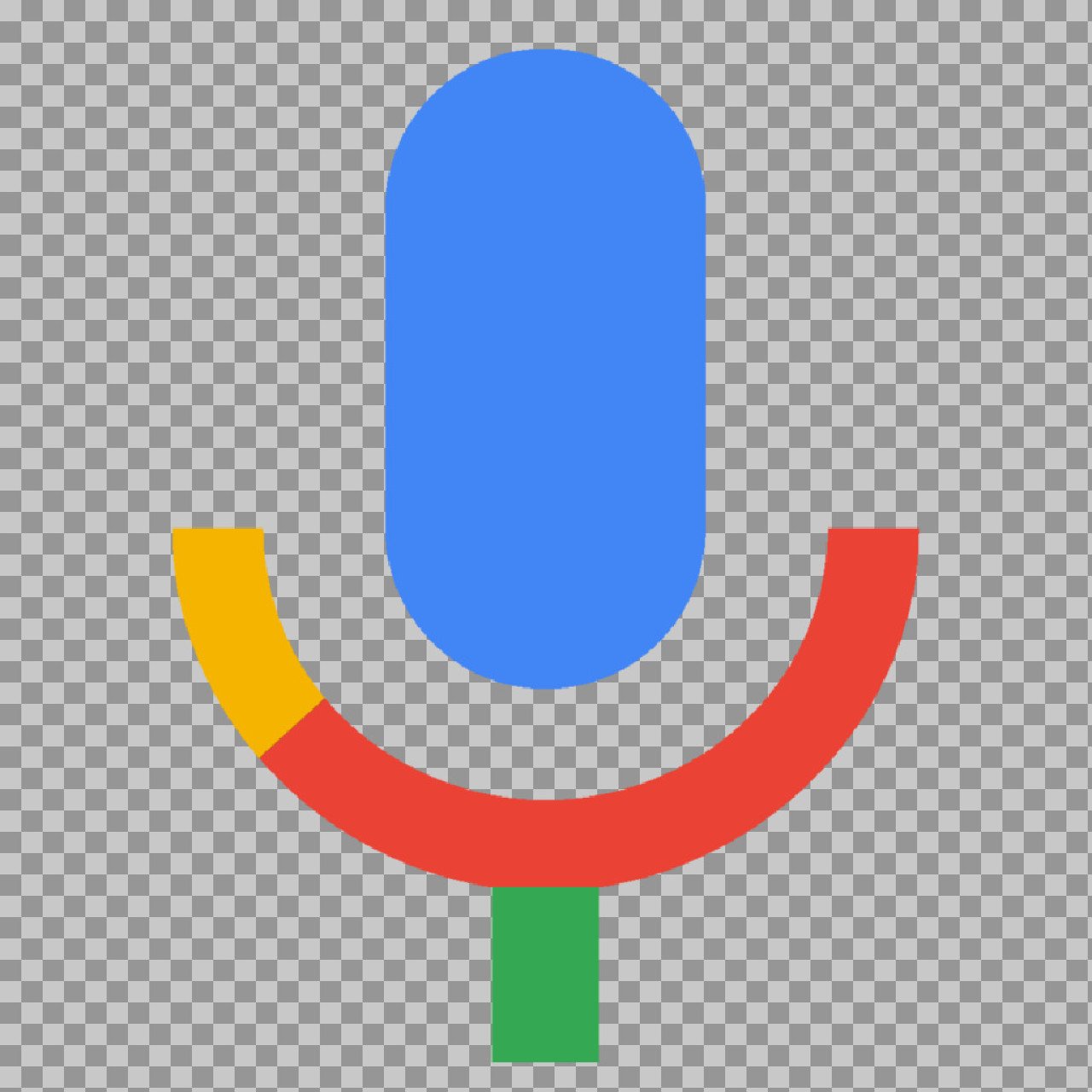 Google Microphone Logo PNG Download – Official Voice Search Icon HD