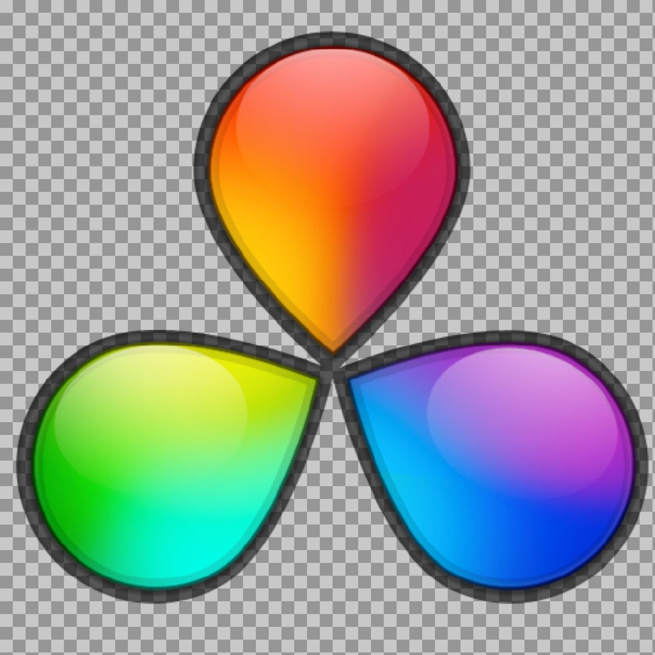 DaVinci Resolve Icon PNG Transparent Background – HD Logo Download