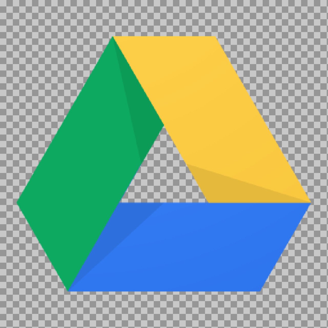 Google Drive Logo PNG – Transparent Cloud Storage Icon