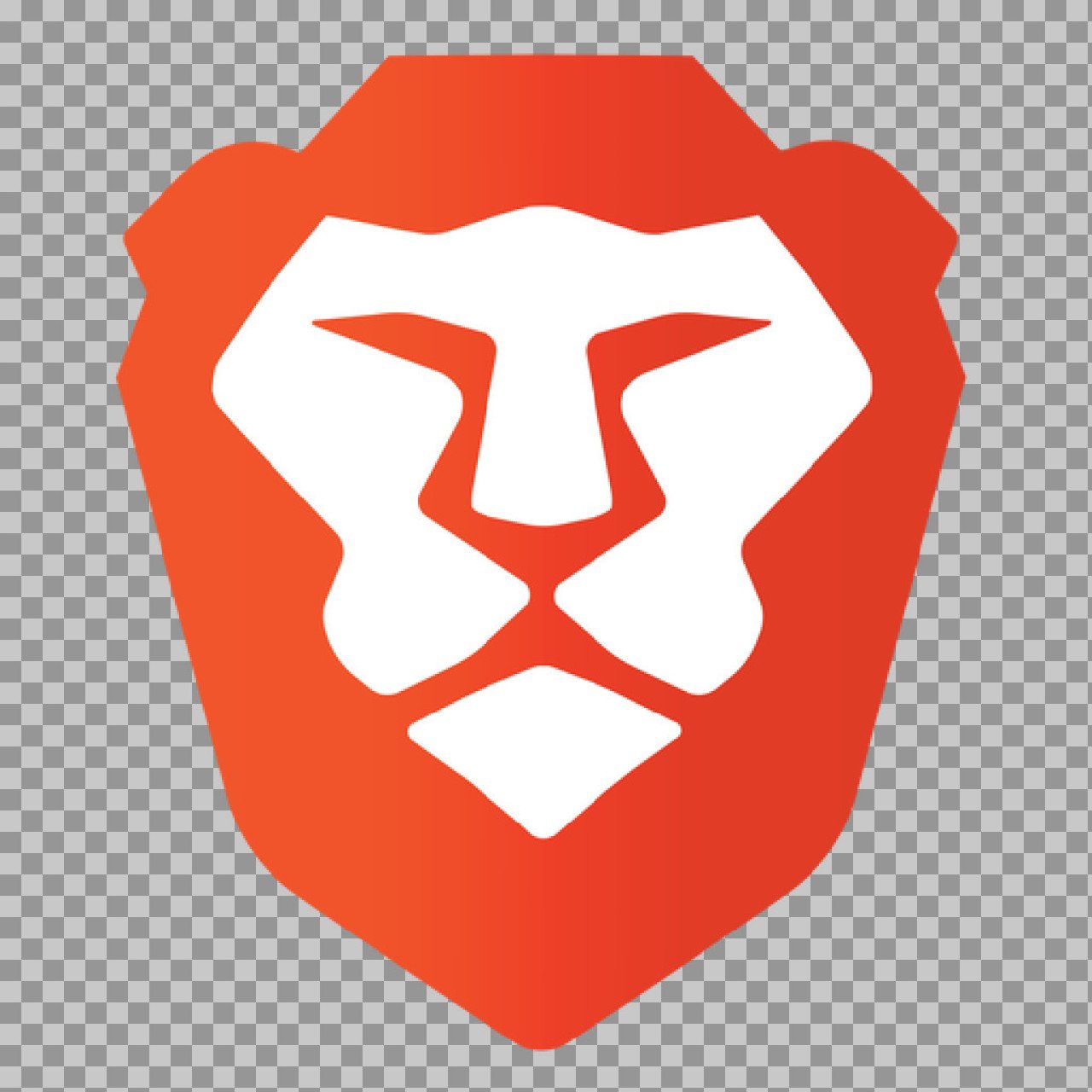 Brave Browser Lion Logo PNG – Official Brave Shield Icon