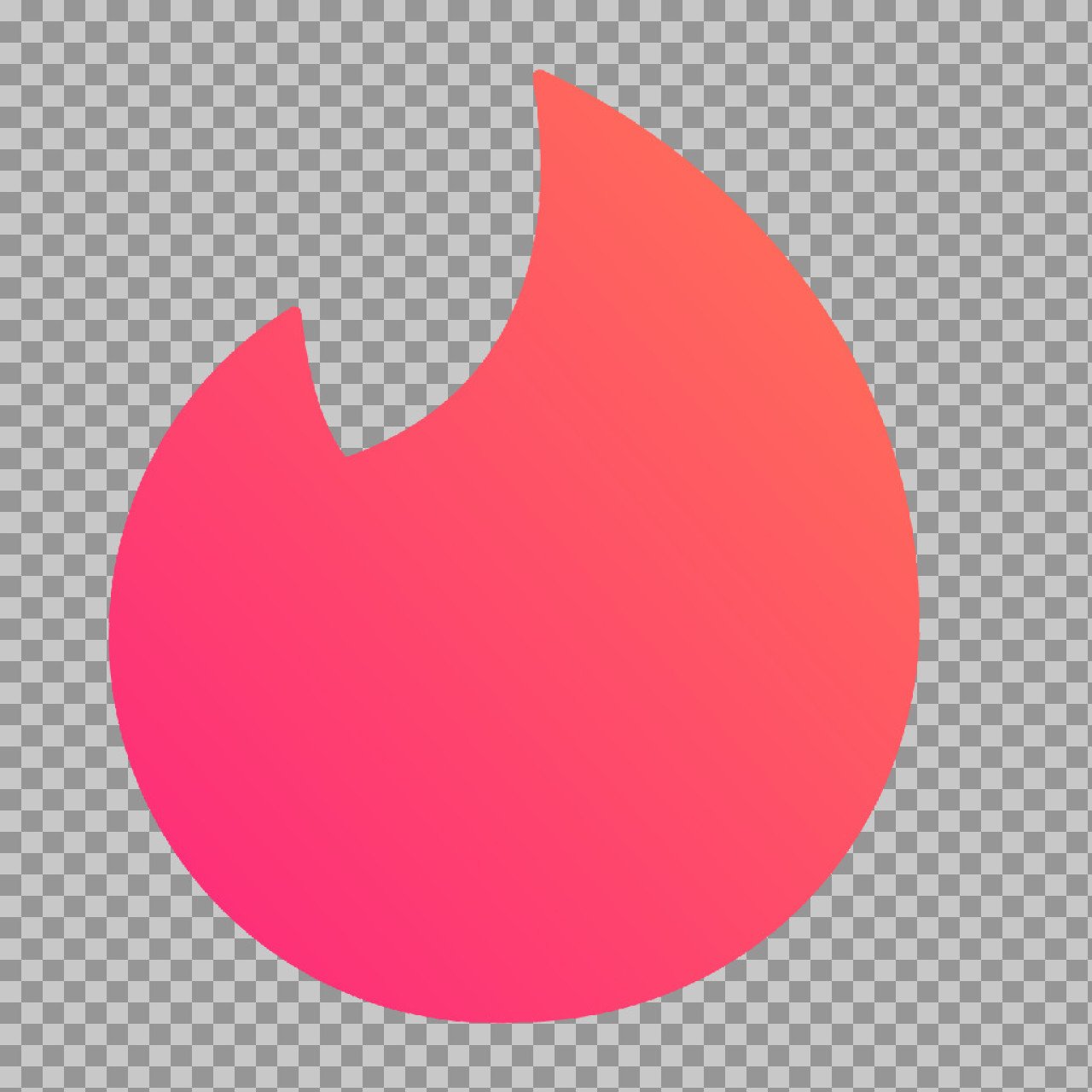 Tinder Logo PNG Download | Transparent HD Flame Icon Free
