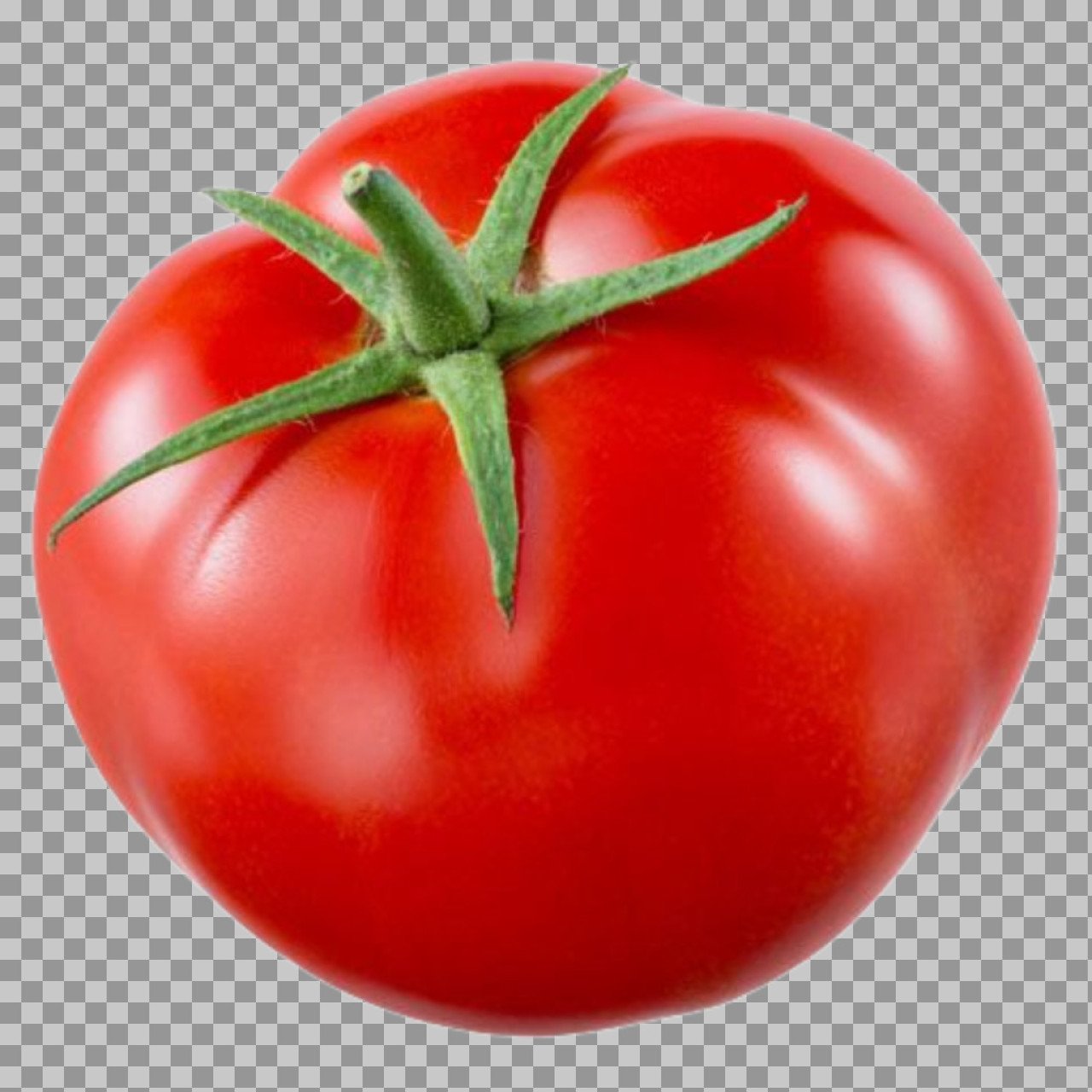 Fresh Tomato PNG | Ripe Red Whole Tomato - Free Transparent Image