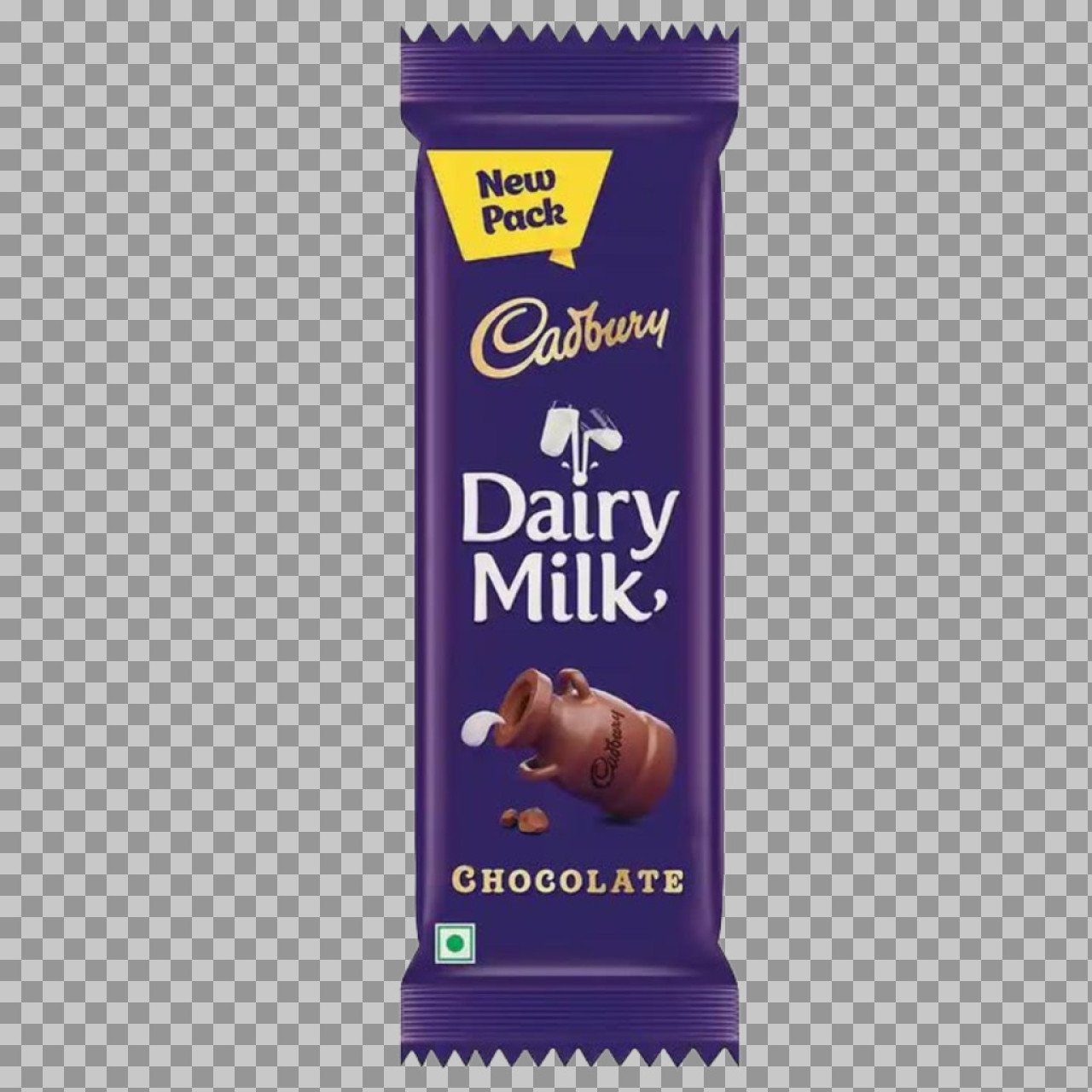 Cadbury Dairy Milk Chocolate PNG | Transparent Chocolate Bar Image Download