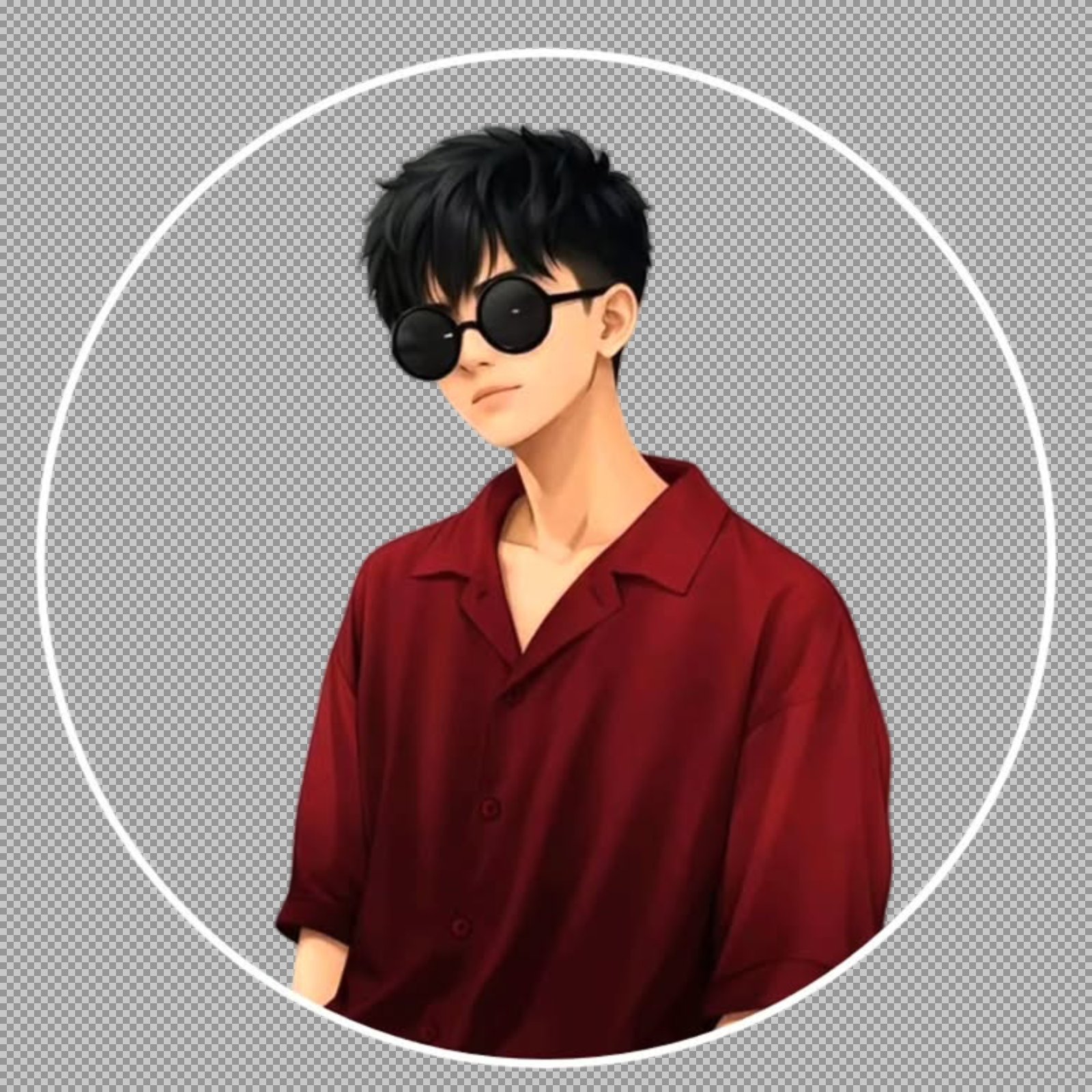 Stylish Boys DP for WhatsApp & Instagram | Cool Cartoon Boy with Sunglasses HD
