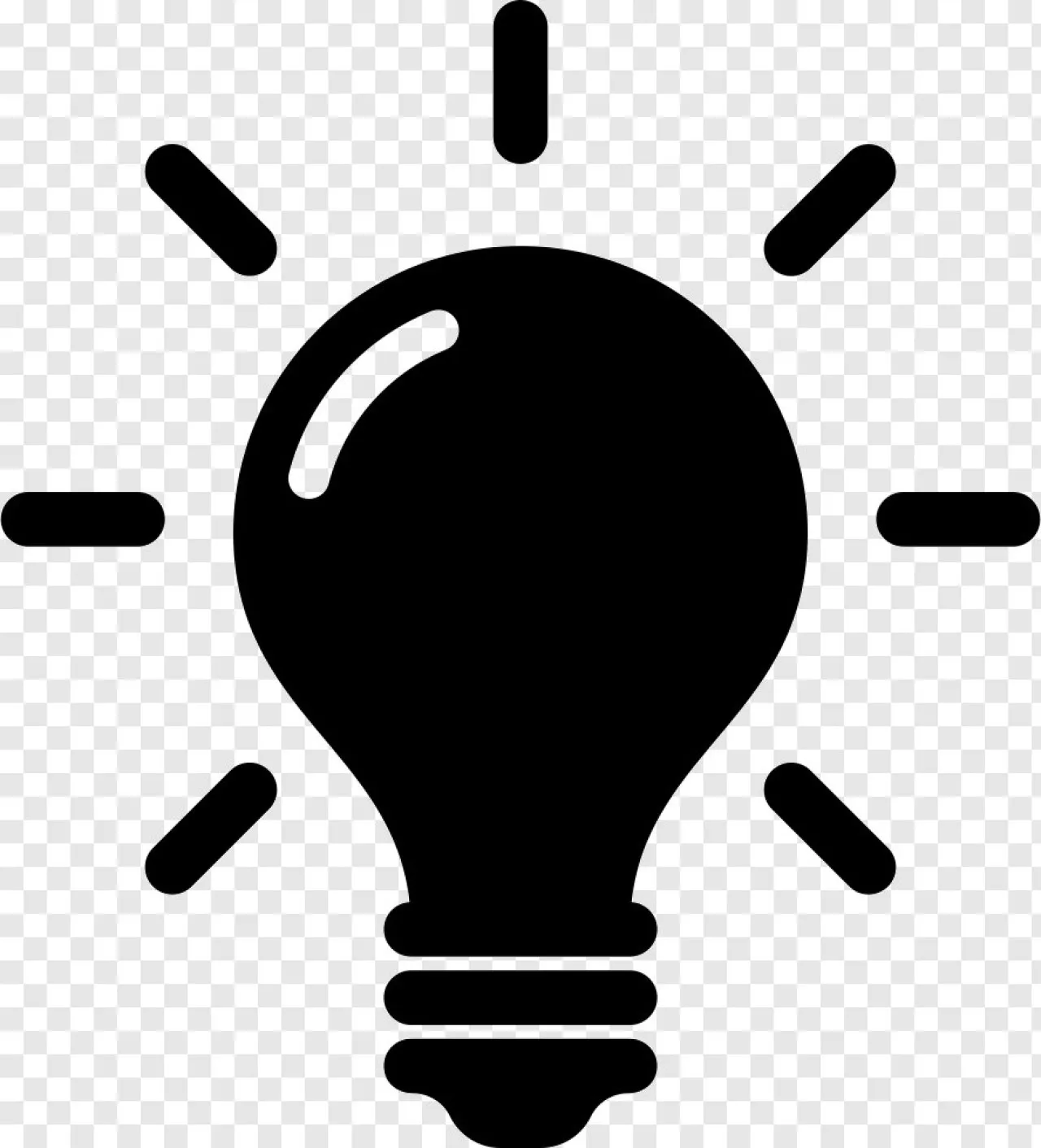 Light Bulb Icon PNG | Free Idea & Innovation Symbol Image