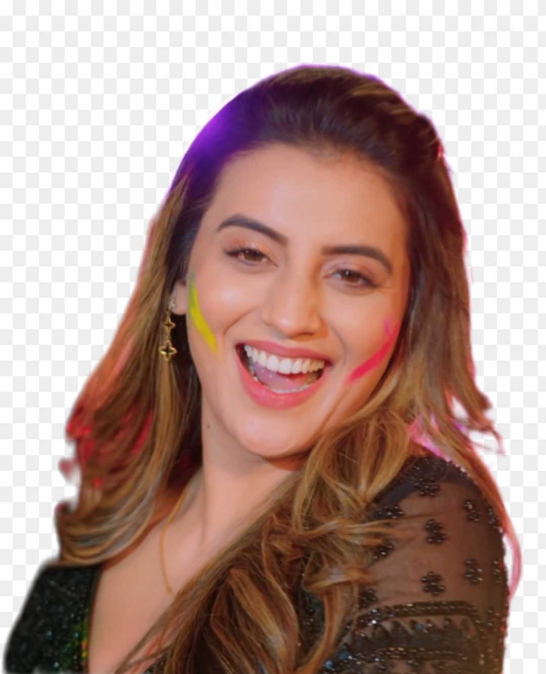 Akshara Singh holi photo PNG images