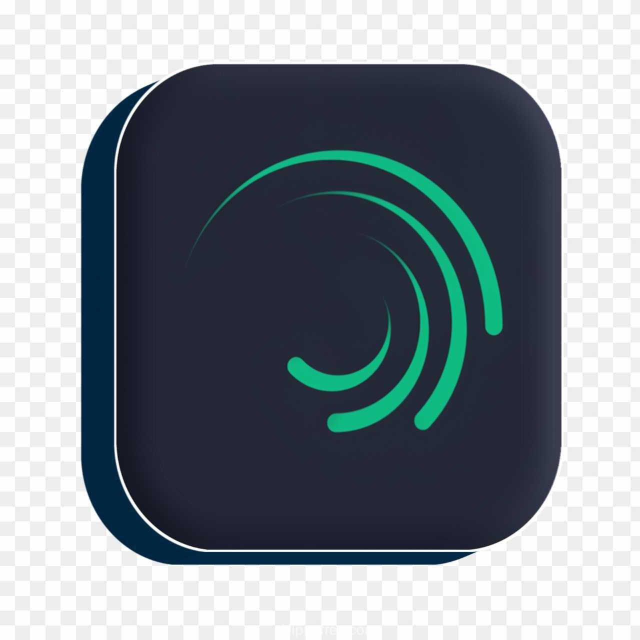 Alight Motion 3d Logo PNG download