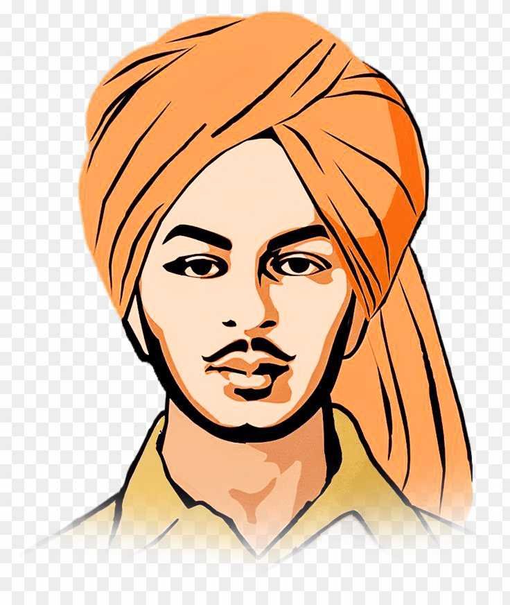 Bhagat Singh hd png clipart images download free 