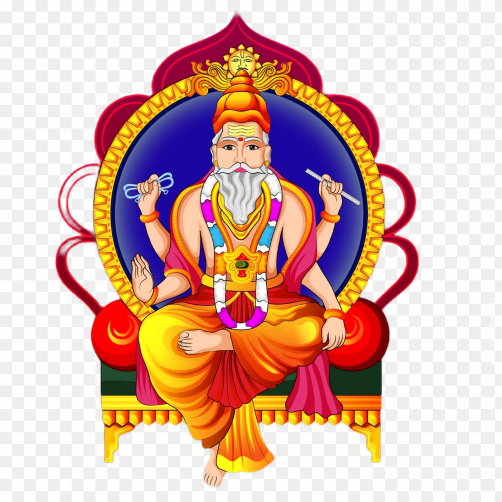 Bhagwan Vishwakarma png hd images 