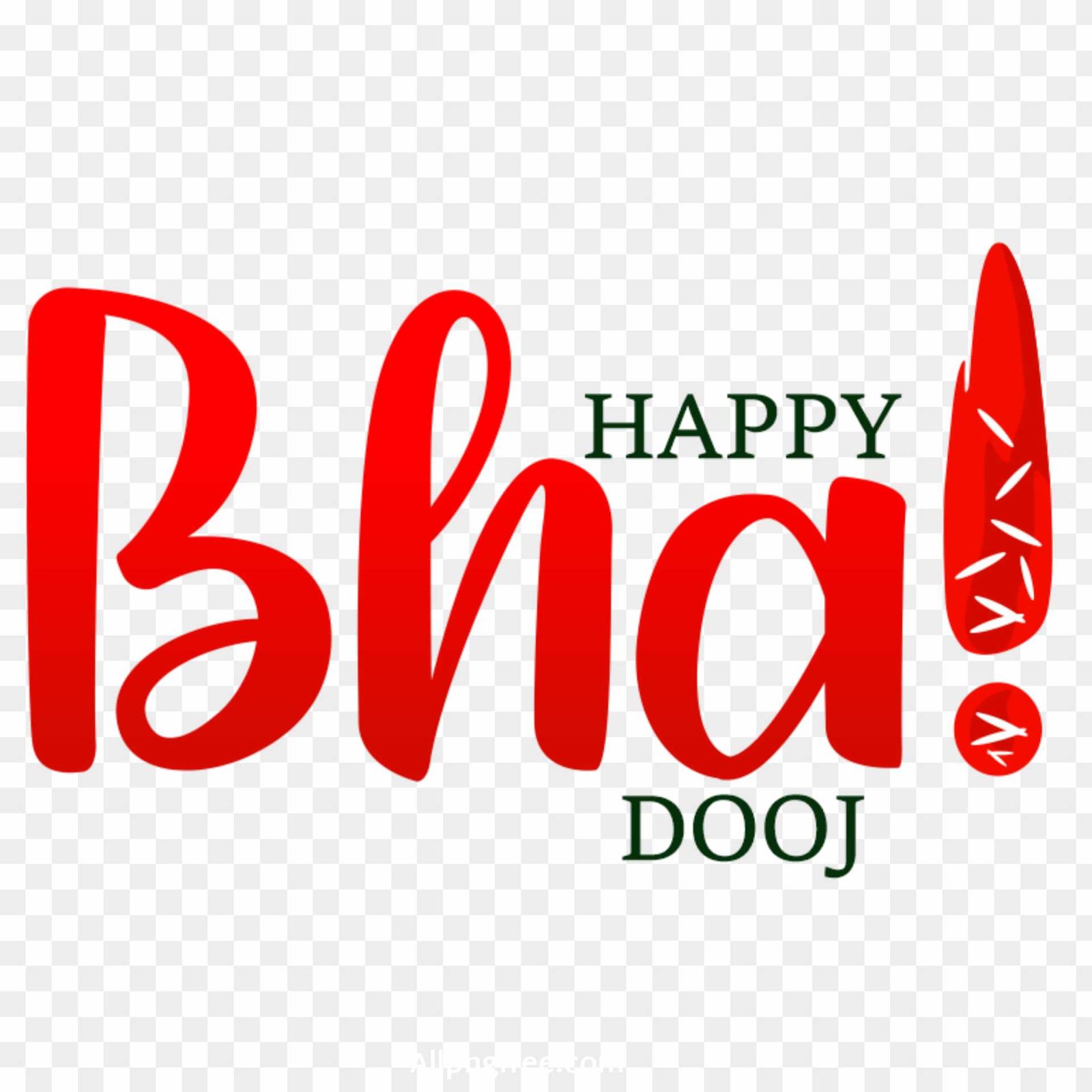 Bhai dooj text png images 
