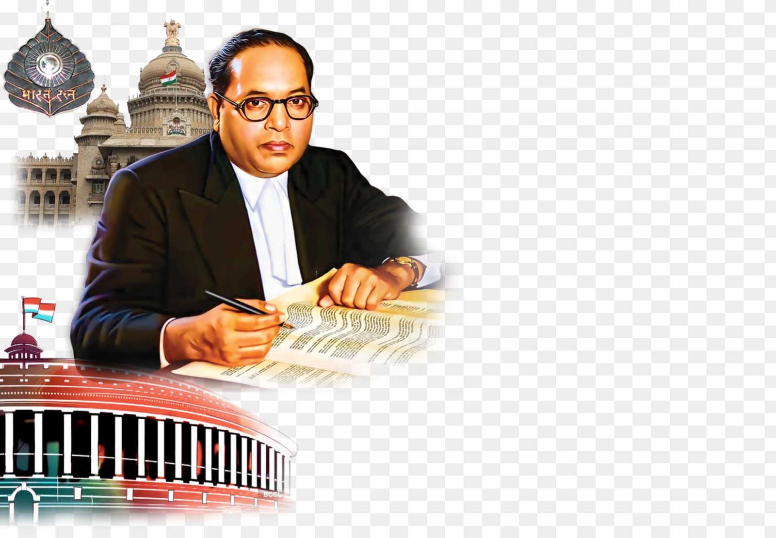 Bhim Rao Ambedkar PNG images, Baba Saheb Bhimrao Ambedkar photo