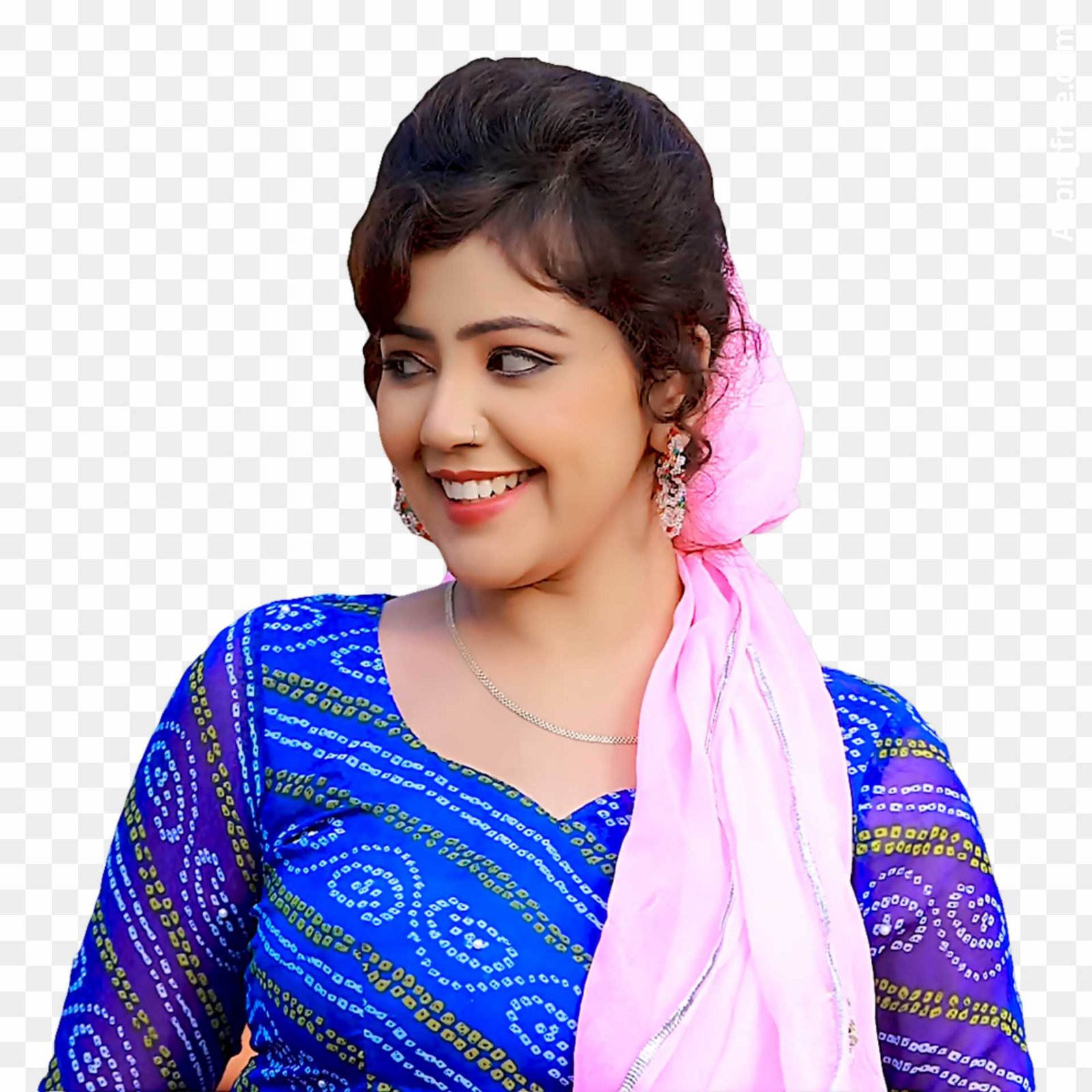 Bhojpuri actress baby Kajal HD photo PNG transparent images