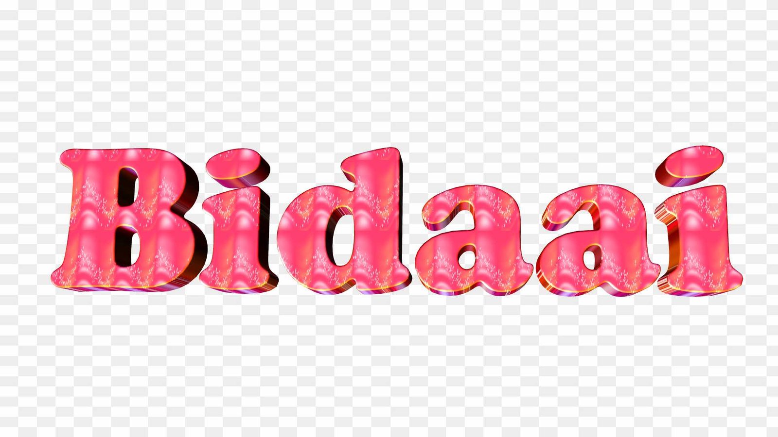 Bidaai wedding text PNG