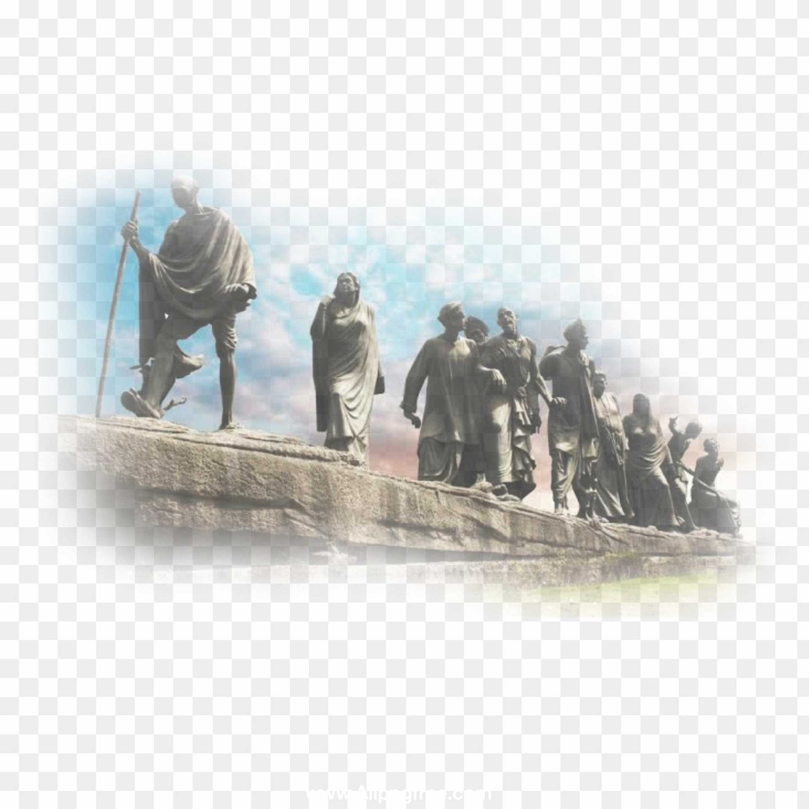 Dandi March Gandhi bannan editing shadow PNG images