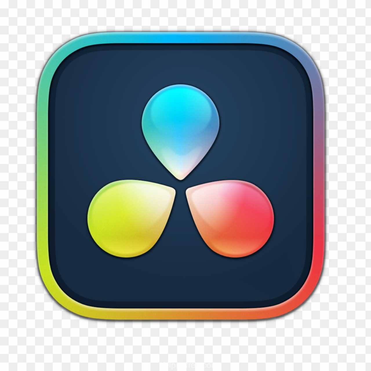 DaVinci Resolve logo png